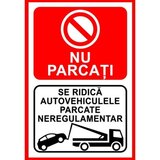 NU parcati.Se ridica autovehiculele parcate neregulamentar